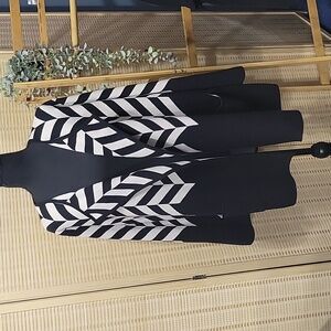 Alfani Chevron Pattern Cardigan - Size M